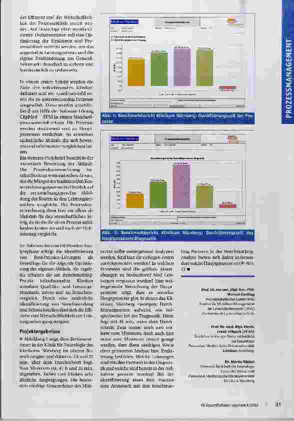 Vorschauseite 3: Krankenhausleistungen im VergleichDurchführung eines Benchmarking-Projekts zum Ischämischen Schlaganfall (Teil 1)