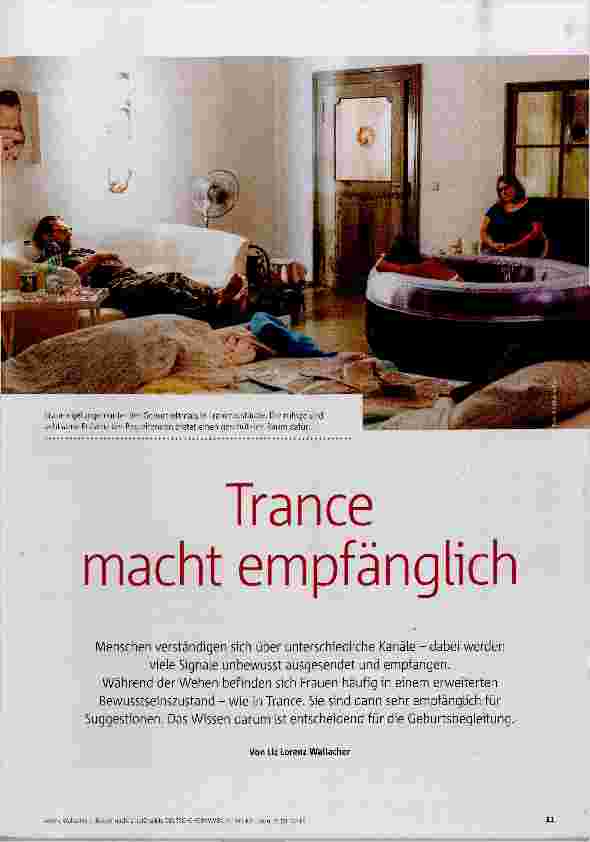Vorschauseite 1: Trance macht empfänglich