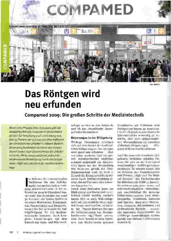 Vorschauseite 1: Das Röntgen wird neu erfunden