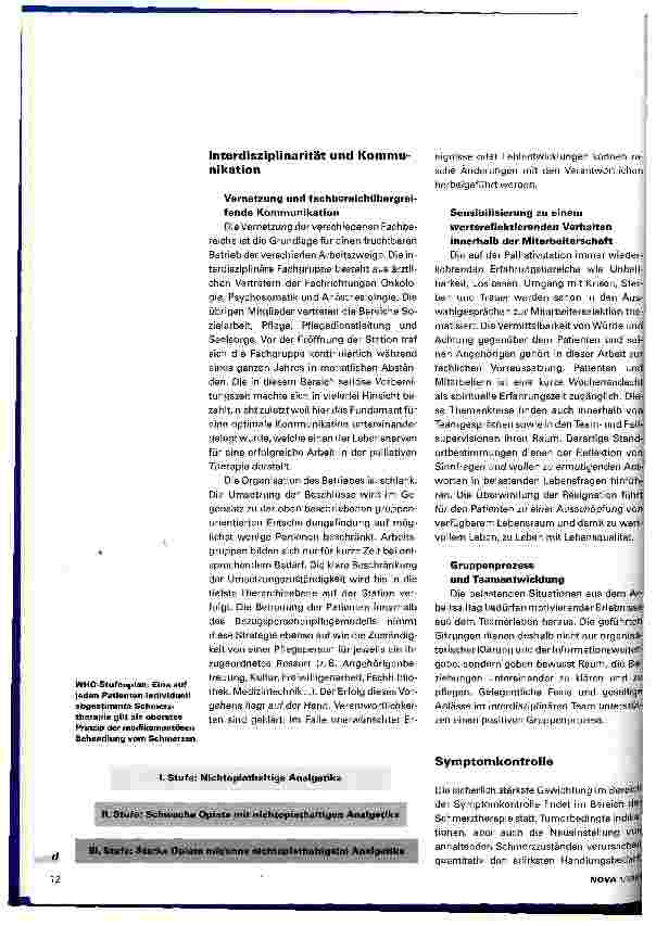 Vorschauseite 3: Palliative Tumortherapie