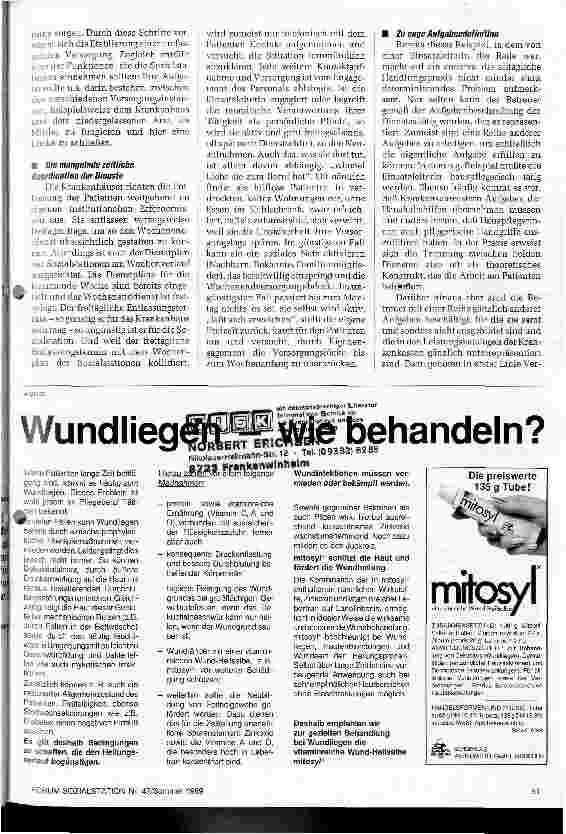 Vorschauseite 3: Mängel - Hürden - Barrieren Ausschnitte aus einer Fallstudie über die Versorgung
