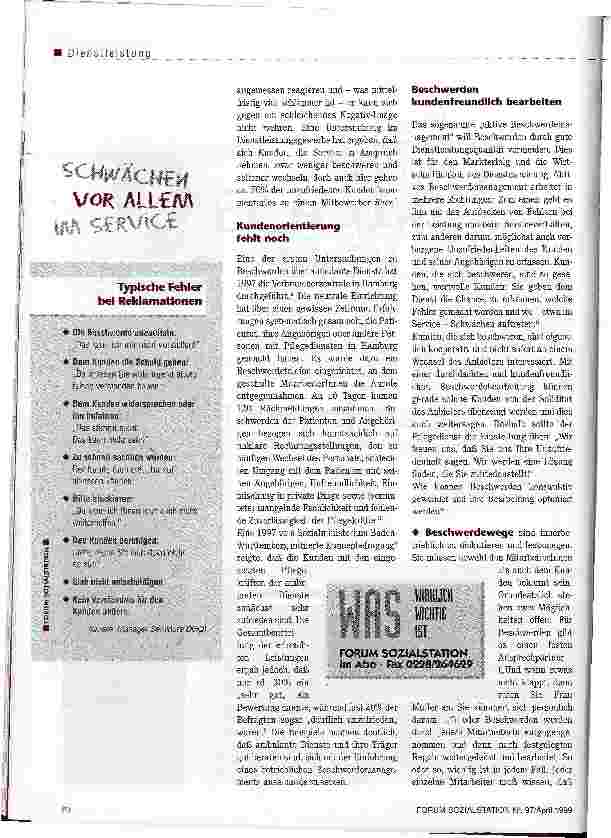 Vorschauseite 3: Fehler, Pech und Pannen