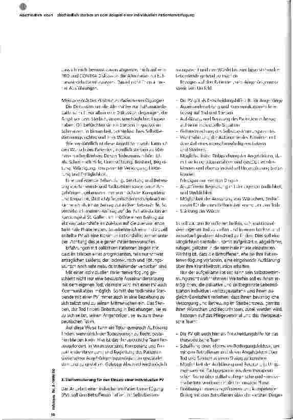 Vorschauseite 4: Abschiedlich leben - abschiedlich sterben an dem Beispiel einer individuellen Patientenverfügung