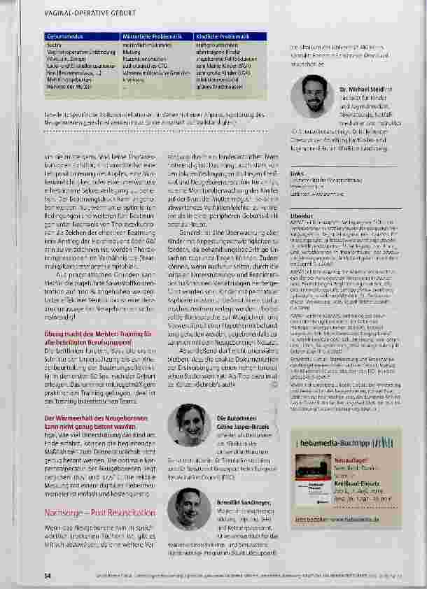 Vorschauseite 3: Wärme, Stimulation, Beatmung