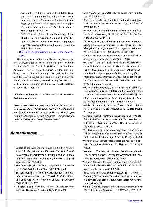 Vorschauseite 6: Familienfreundlichkeit lohnt sich