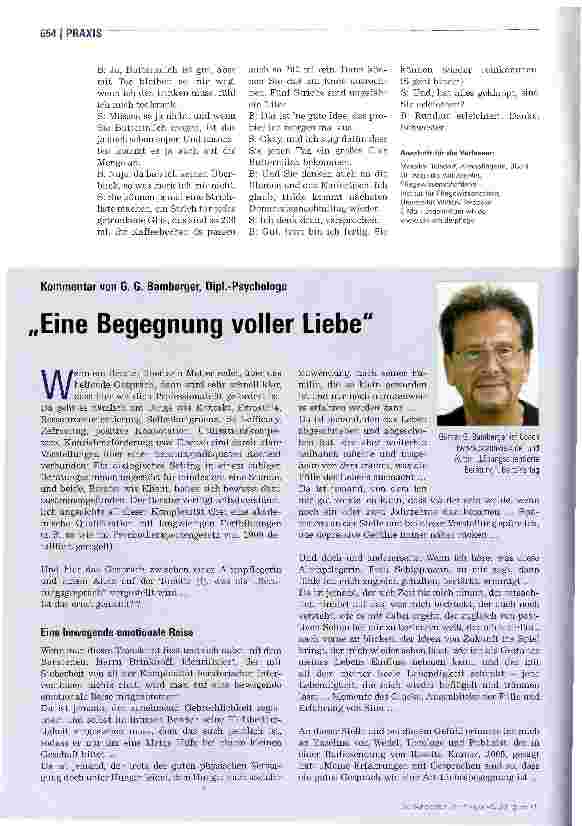Vorschauseite 1: Eine Begegnung voller Liebe