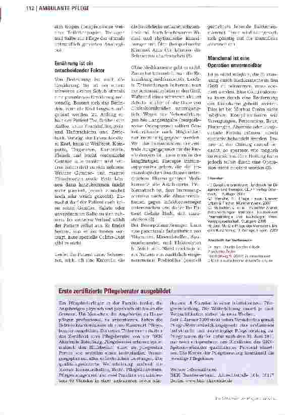 Vorschauseite 3: Morbus Crohn und Colitis uicerosa