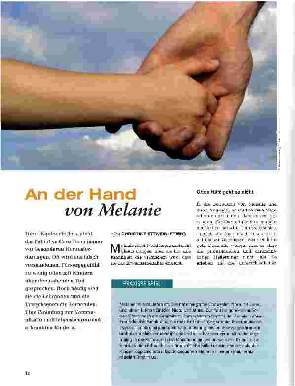 Vorschauseite 1: An der Hand von Melanie