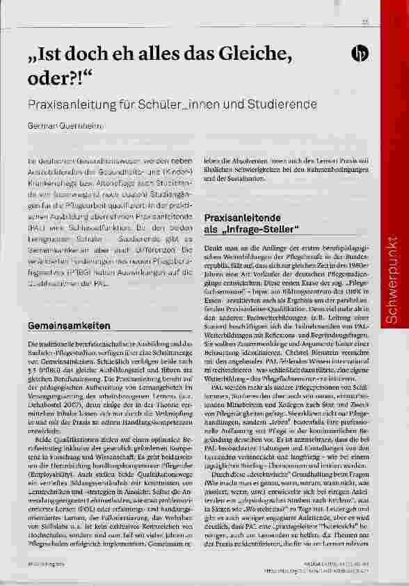 Vorschauseite 1: Ist doch eh alles das Gleiche, oder? !