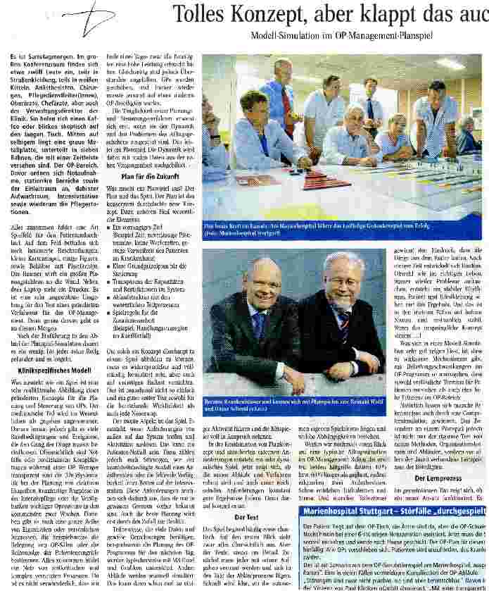 Vorschauseite 1: Tolles Konzept, aber klappt das auch
