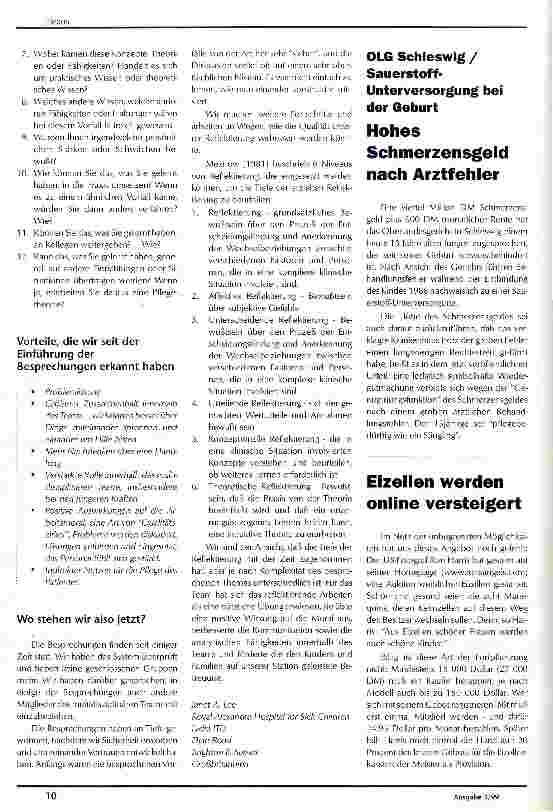 Vorschauseite 3: Reflektierendes Arbeiten auf der pädiatrischen Intensivpflegestation