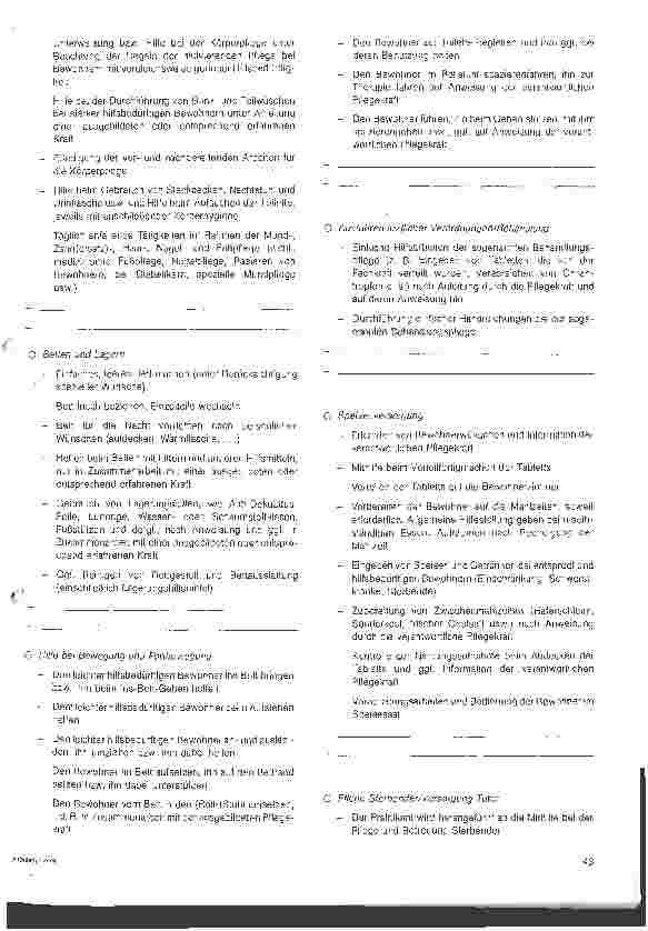Vorschauseite 2: Aus der Arbeit des Kuratoriums Deutsche Altershilfe Tätigkeitsmerkmale für Praktikanten im pflegerischen Bereich