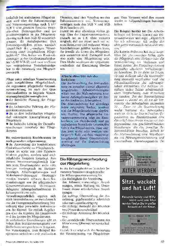 Vorschauseite 2: Rechtsstellung er Pflegeleitung in modern geführten Gesundheitseinrichtungen