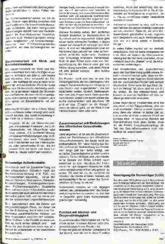 Vorschauseite 2: Mobile Kinderkrankenpflege Frankfurt/M.