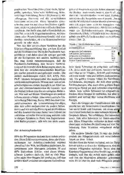 Vorschauseite 3: Streß, Streßbewältigung und Arbeitsunzufriedenheit beim Pflegepersonal