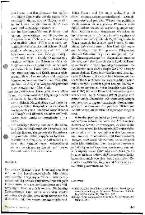 Vorschauseite 6: Streß, Streßbewältigung und Arbeitsunzufriedenheit beim Pflegepersonal