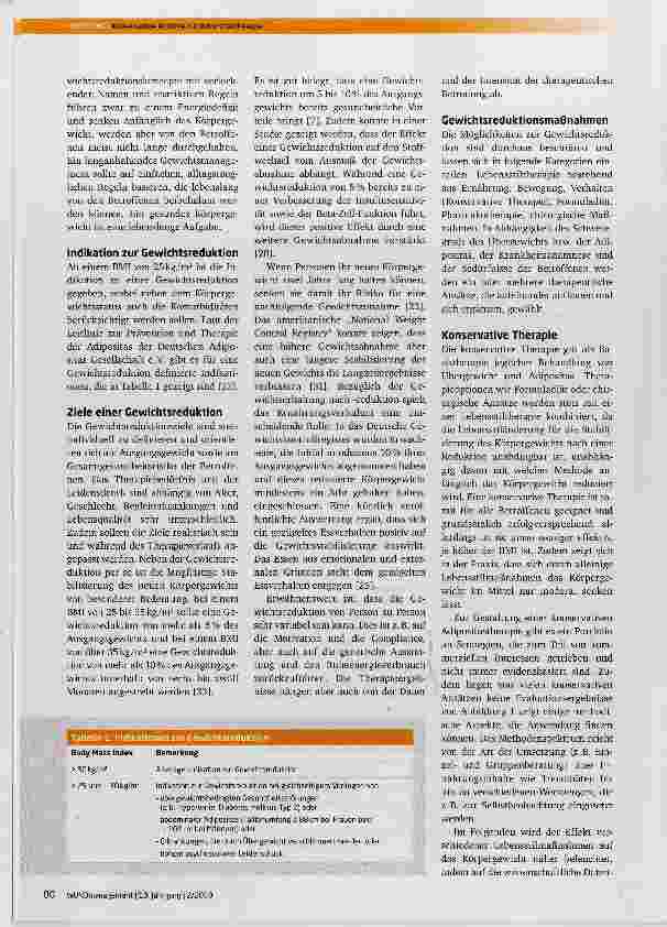 Vorschauseite 2: Konservative Ansätze zur Adipositastherapie