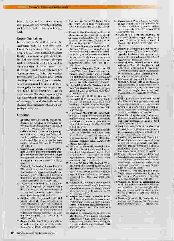 Vorschauseite 6: Konservative Ansätze zur Adipositastherapie
