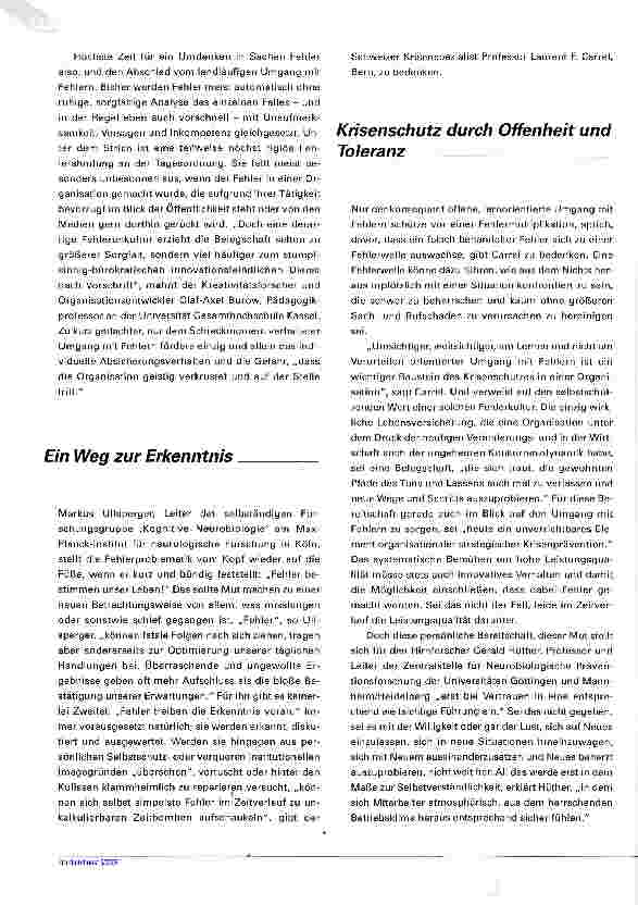 Vorschauseite 2: Vom Fehler zur Kompetenz