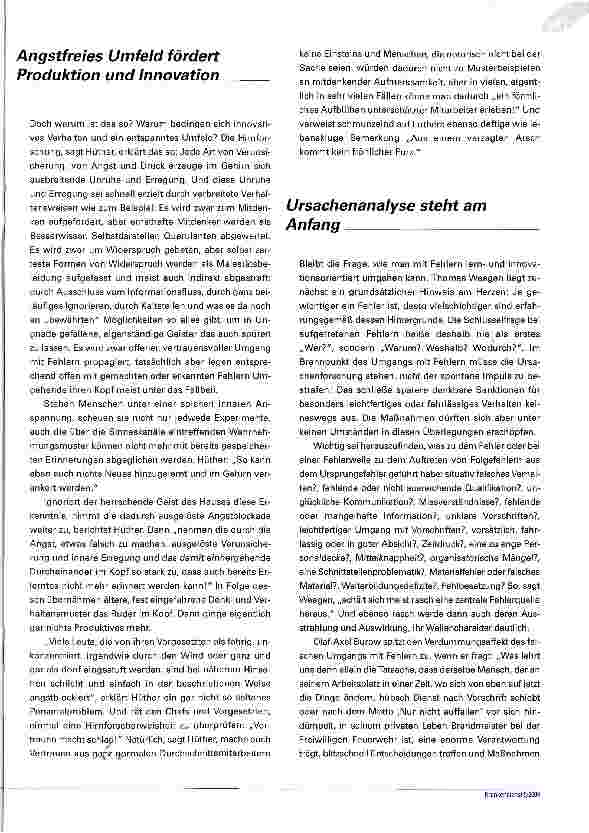 Vorschauseite 3: Vom Fehler zur Kompetenz