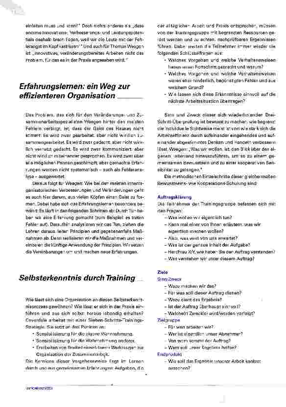Vorschauseite 4: Vom Fehler zur Kompetenz