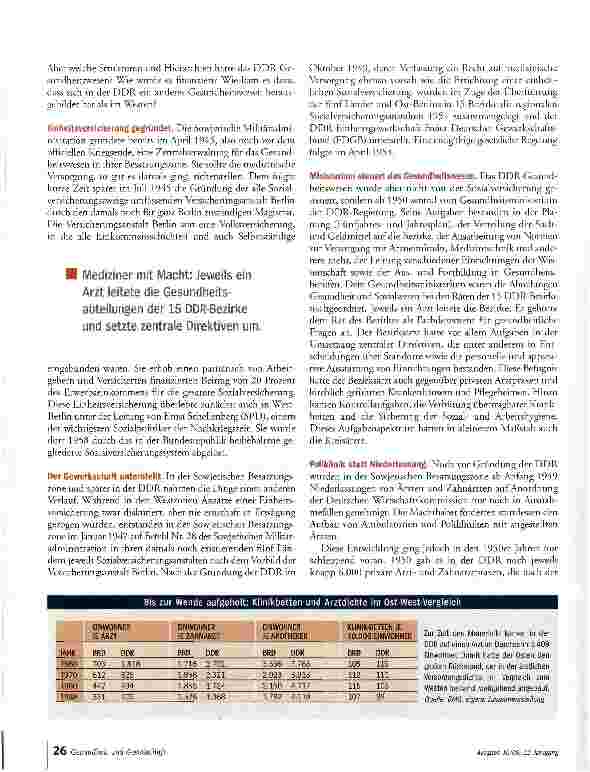 Vorschauseite 3: VEB Gesundheit - abgewickelt