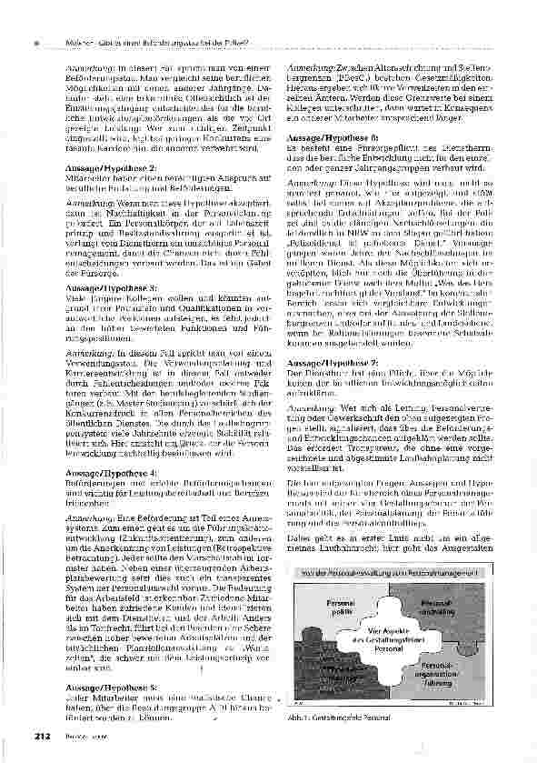 Vorschauseite 2: Gibt es einen Beförderungsstau bei der Polizei? DAS DILEMMA EINER NACHHALTIGEN PERSONALPLANUNG IN DER ÖFFENTLICHEN VERWALTUNG