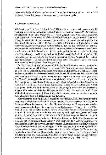 Vorschauseite 5: Auswirkungen der DRG-Vergütung auf ärztliche Entscheidungen: Eine ethische Analyse