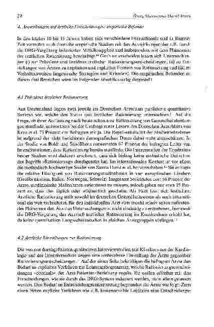 Vorschauseite 6: Auswirkungen der DRG-Vergütung auf ärztliche Entscheidungen: Eine ethische Analyse