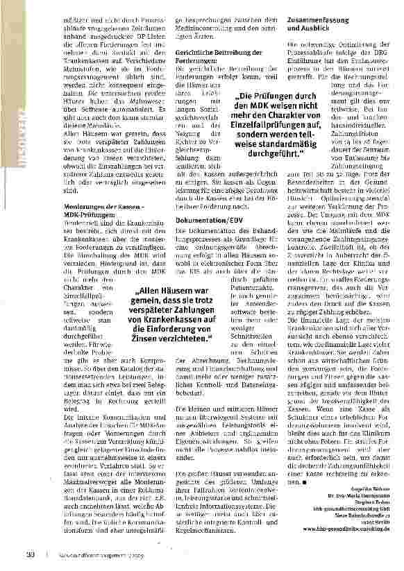 Vorschauseite 3: Vorsicht vor wackligen Zahlungskandidaten