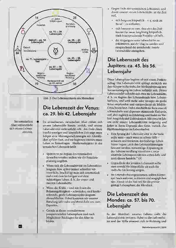 Vorschauseite 3: Rhythmik und Heilkunst: Der Lebenszeitkreis