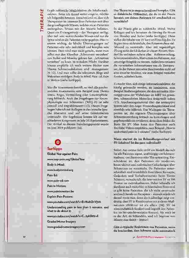Vorschauseite 3: Sprechen Sie Schmerz?