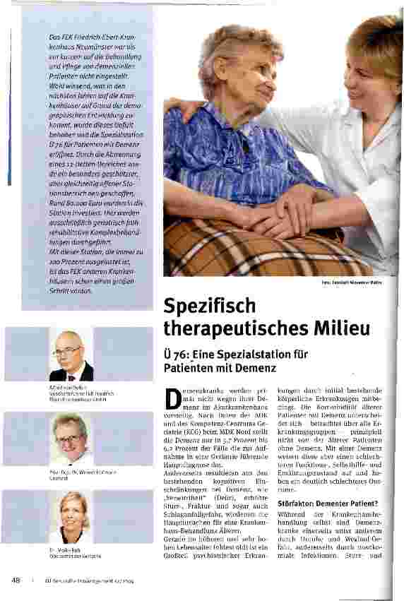Vorschauseite 1: Spezifisch therapeutisches Milieu