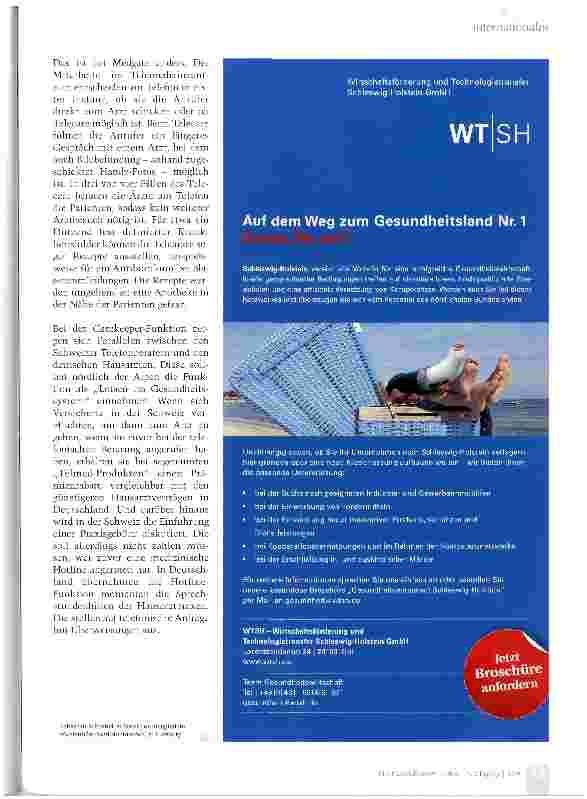 Vorschauseite 3: Der Telearzt als Lotse