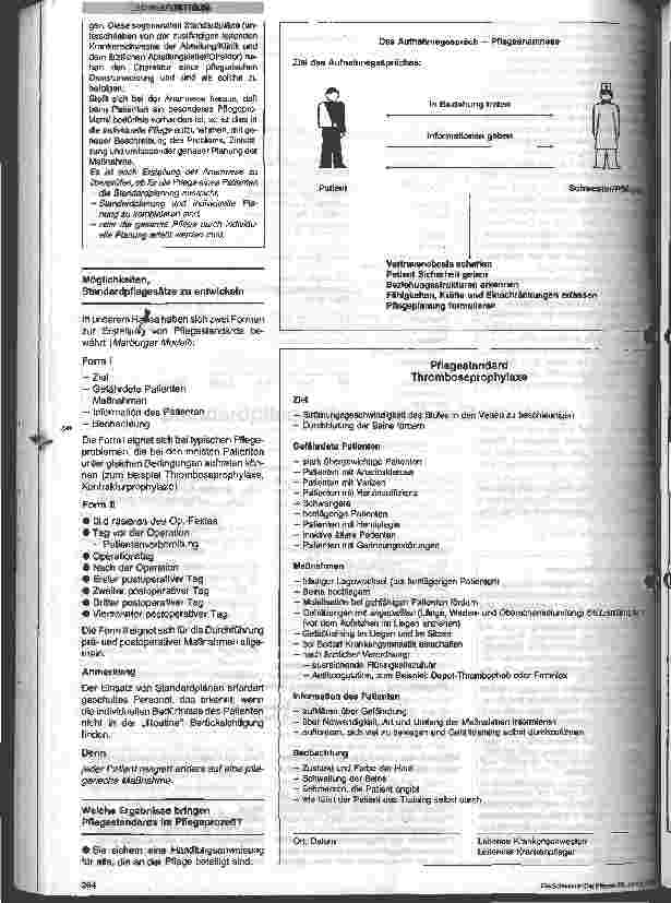 Vorschauseite 3: Standardpflegepläne und ihre Bedeutung