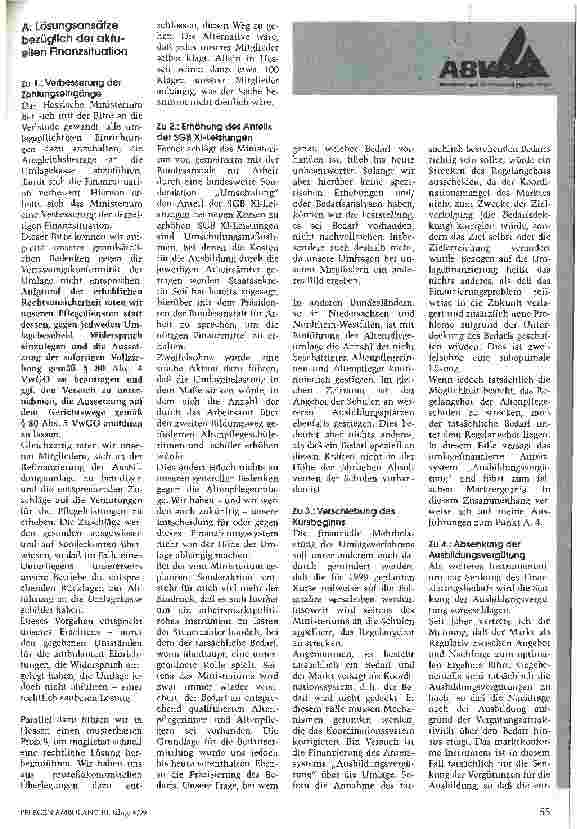 Vorschauseite 2: Altlast Altenpflegeumlage