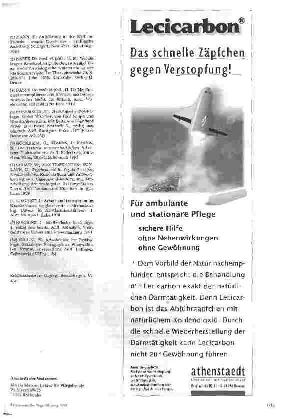 Vorschauseite 4: Beziehungen zwischen Patienten,Pflegepersonal und Ärzten bei der Visite 1. Teil