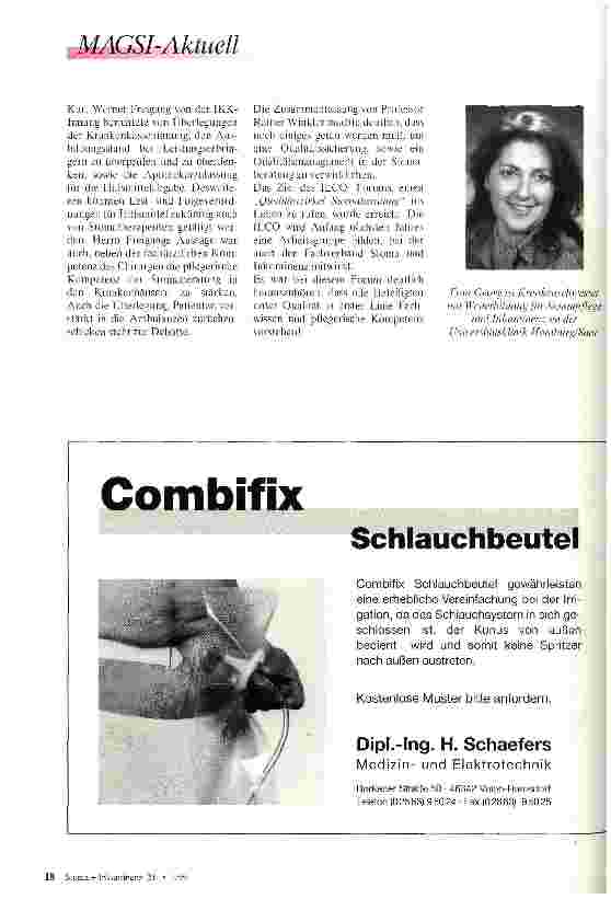 Vorschauseite 2: Qualitätsmanagement bei der Stomaberatung Bericht vom ILCO-Forum in Frankfurt