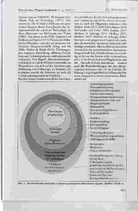 Vorschauseite 4: Technologieeinsatz in der zukünftigen pflegerischen Versorgung einer alternden Bevölkerung