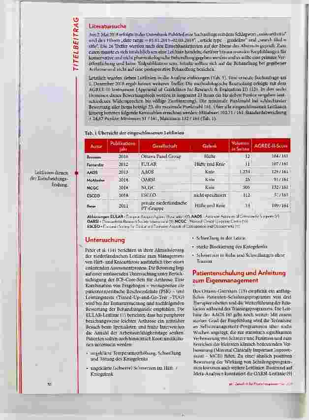Vorschauseite 3: Hüftund Kniearthrose