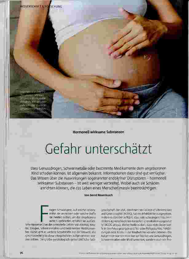 Vorschauseite 1: Gefahr unterschätzt