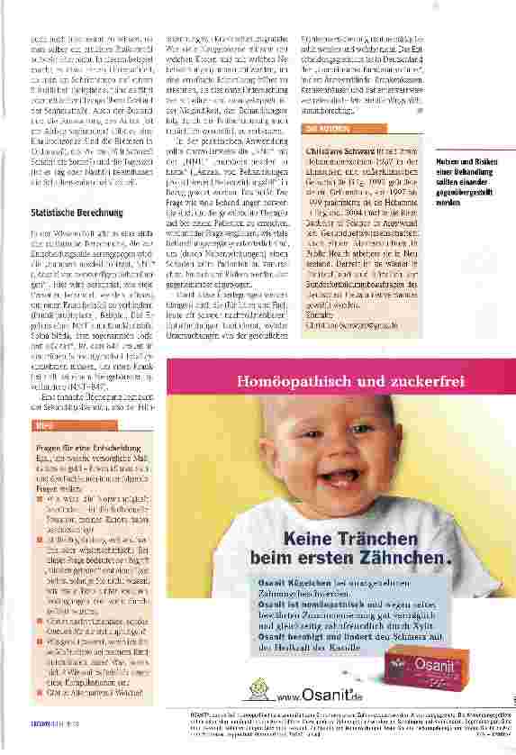 Vorschauseite 2: Prophylaxe, was ist das?