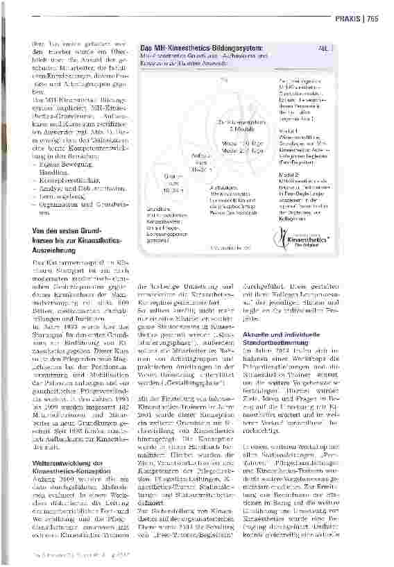 Vorschauseite 2: Pflege in Bewegung