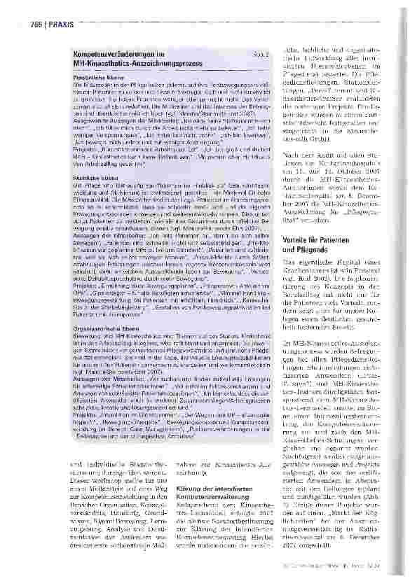 Vorschauseite 3: Pflege in Bewegung