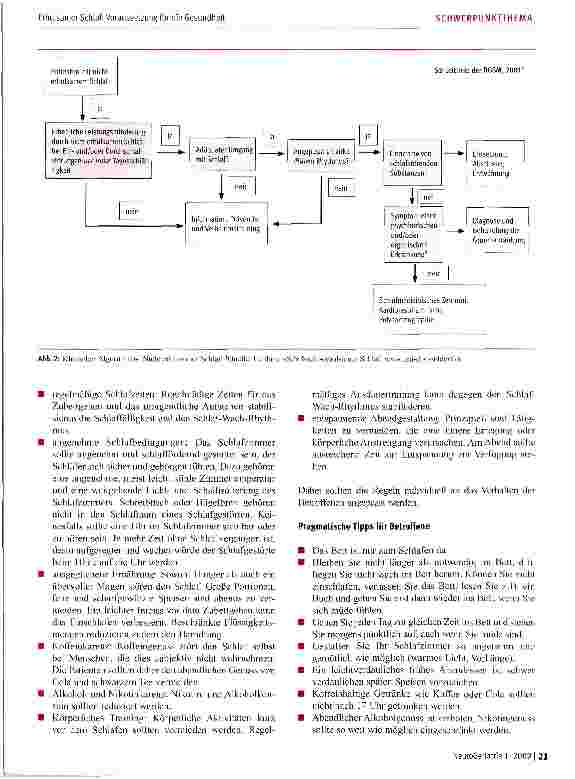 Vorschauseite 3: Erholsamer Schlaf: Voraussetzung für die Gesundheit