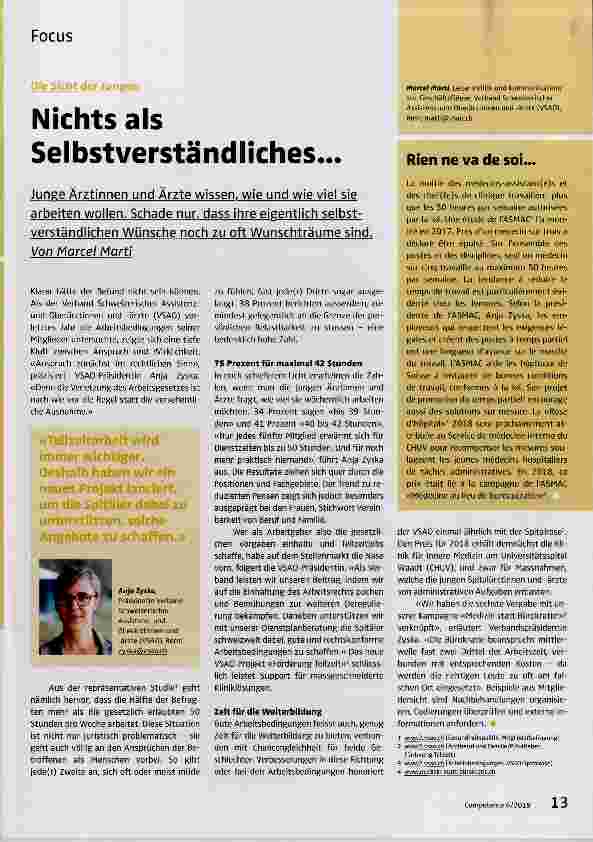 Vorschauseite 1: Nichts als Selbstverständliches