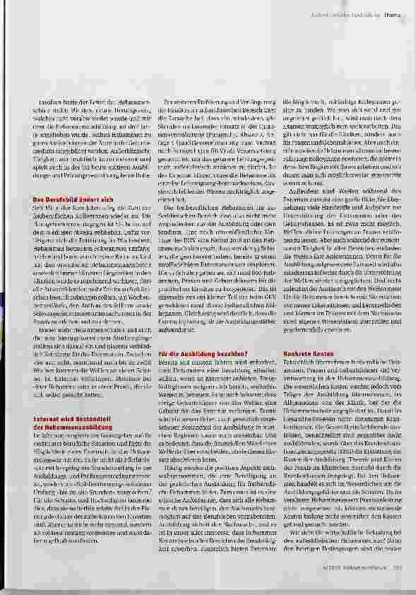 Vorschauseite 2: Ehrensache oder nur gegen Bezahlung?