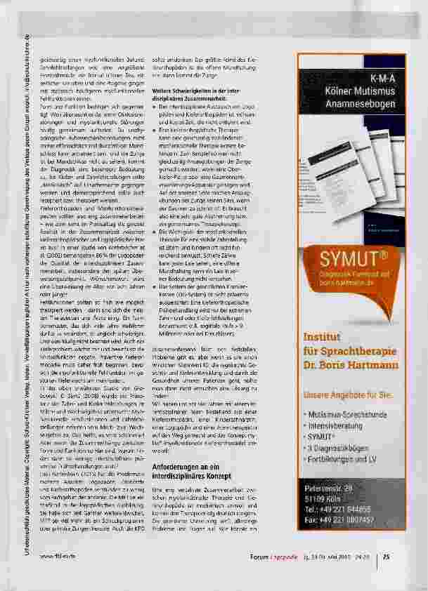 Vorschauseite 2: Funktion und Form - MFT und KFO