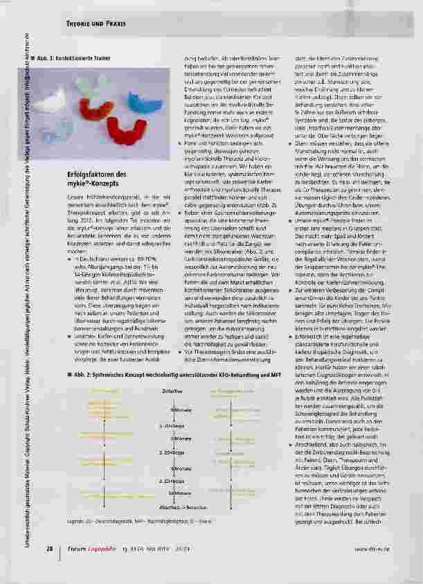 Vorschauseite 5: Funktion und Form - MFT und KFO