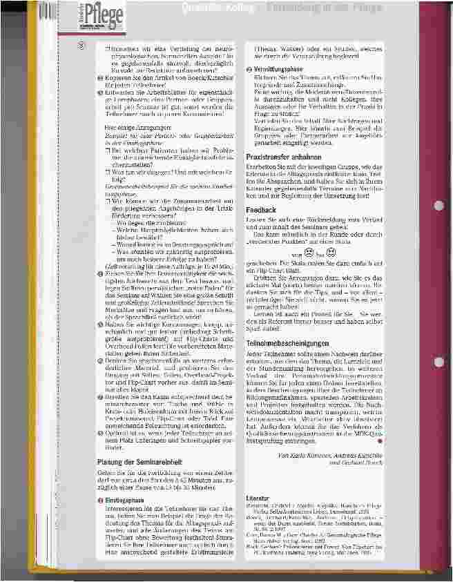 Vorschauseite 4: Teil 2: Dehydratation - ein zentrales Problem in der Versorgung Pflegebedürftiger